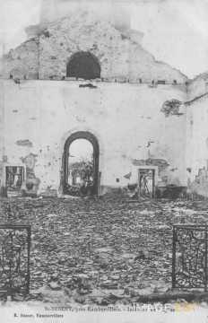 Eglise détruite (Saint-Benoît-la-Chipotte)